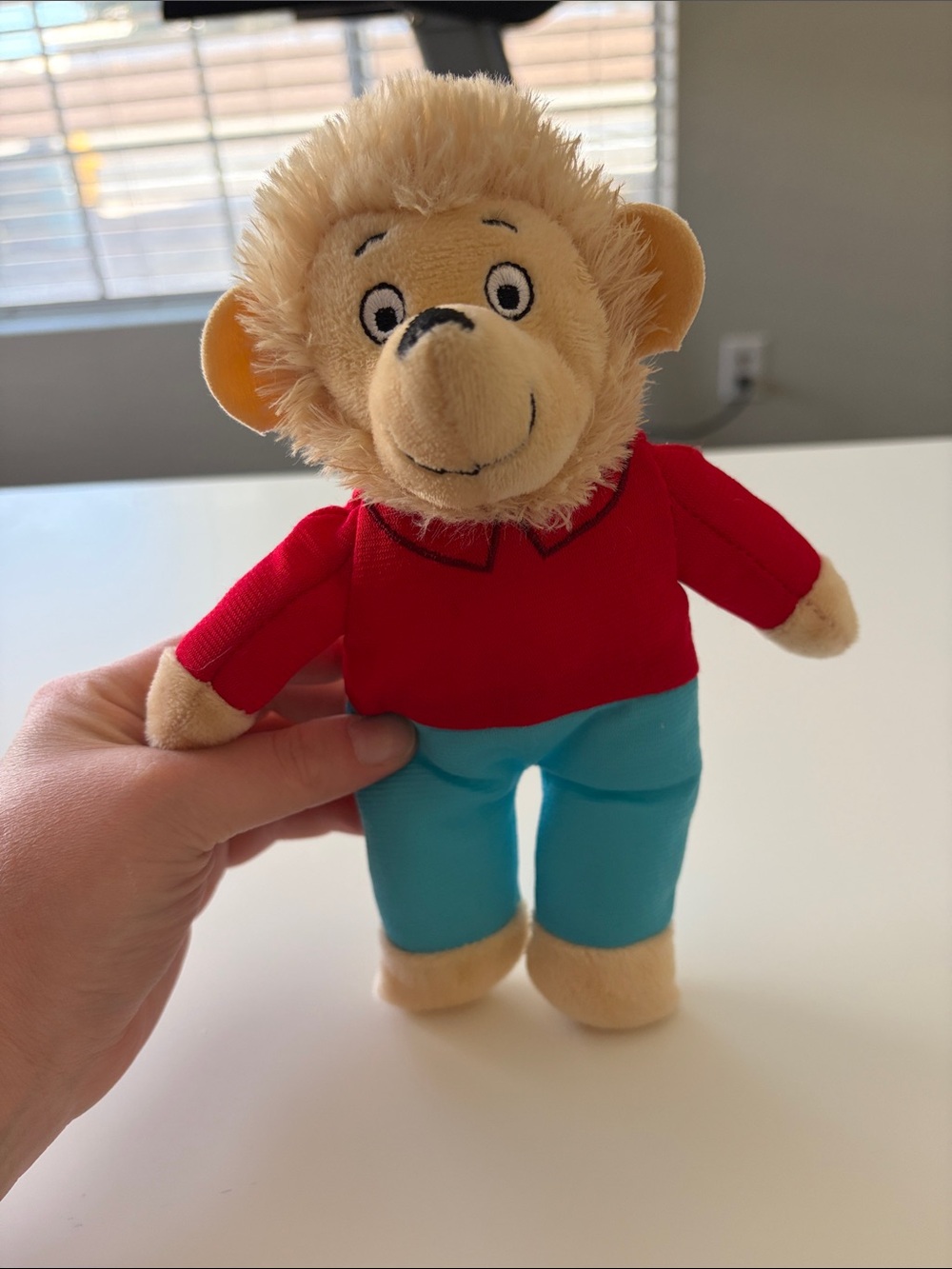 The Berenstain Bears Brother Bear Plush 8” Stuffed Animal PBS Kids